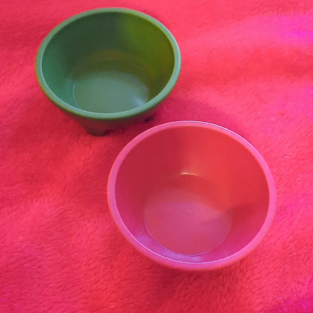 Set of 2 Colorful Salsa Bowls